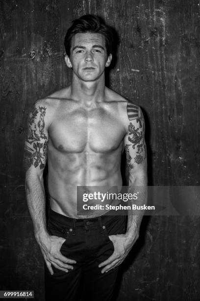 Actor Drake Bell is photographed for Flaunt Magazine on May 12, 2017 in Los Angeles, California.