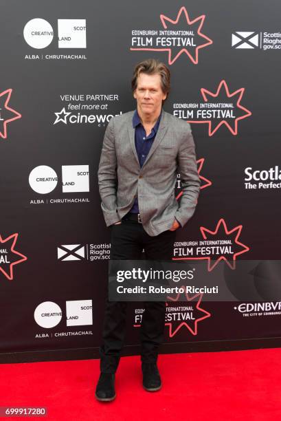 Kevin Bacon attends the world premiere of "Story of a Girl" during the 71th Edinburgh International Film Festival at Cineworld on June 22, 2017 in...