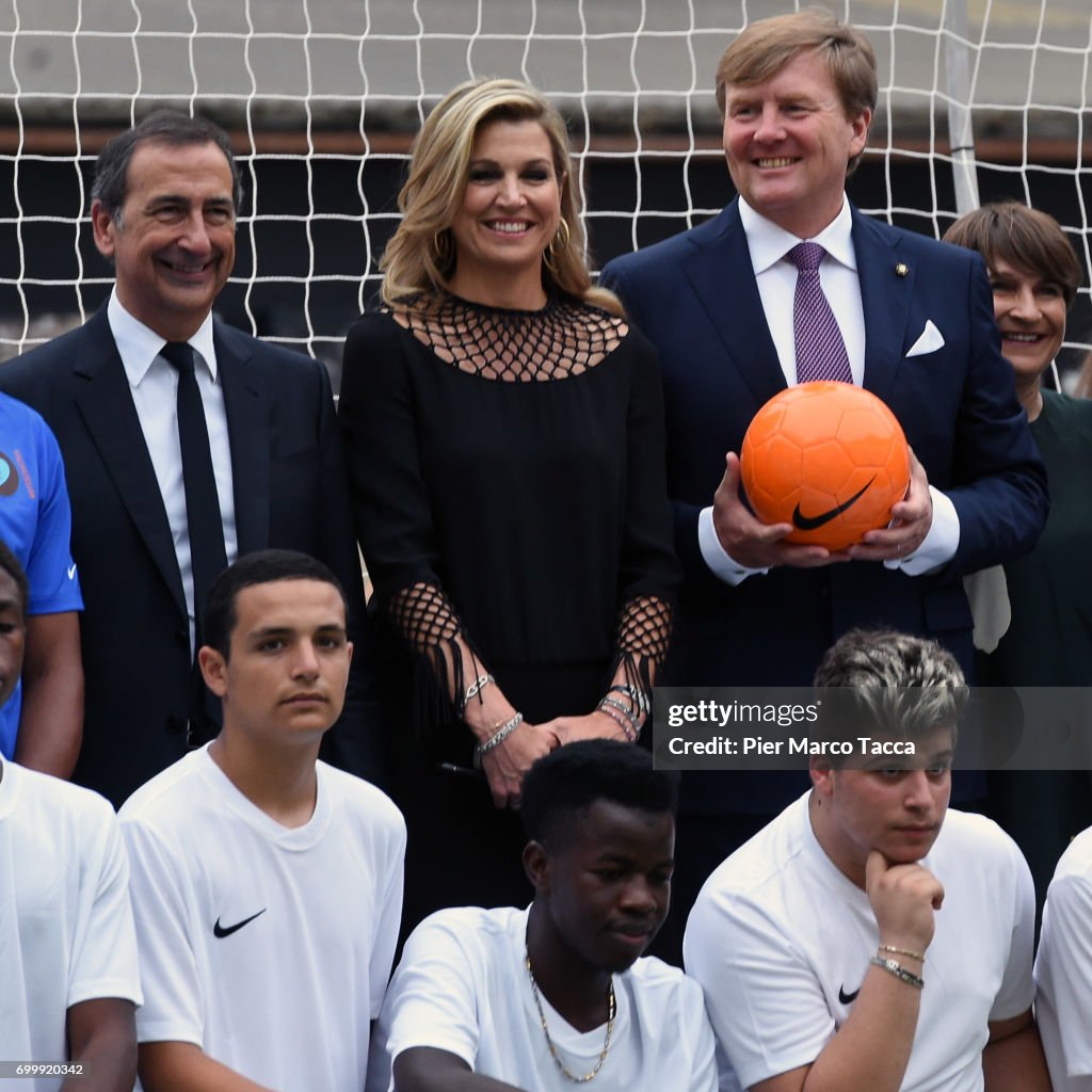 King And Queen Of The Netherlands Visit Italy : Day Three