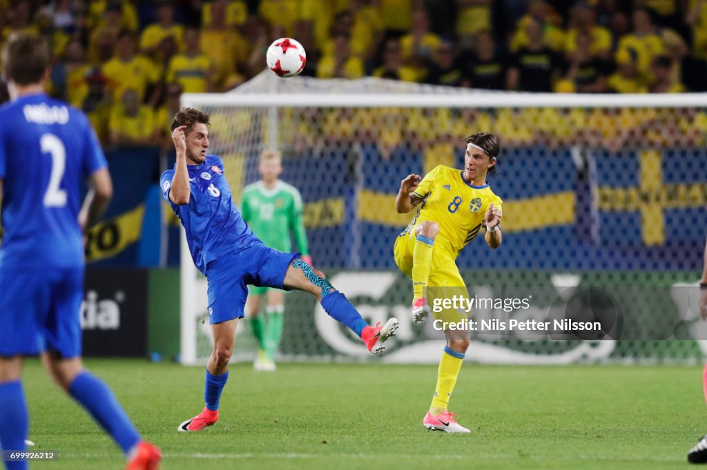 Slovakia v Sweden - 2017 UEFA European Under-21 Championship