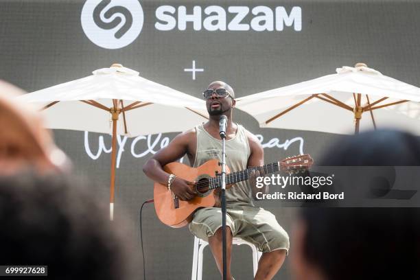Grammy Award Winning Musician Wyclef Jean performs during the Cannes Lions Festival 2017 on June 22, 2017 in Cannes, France.