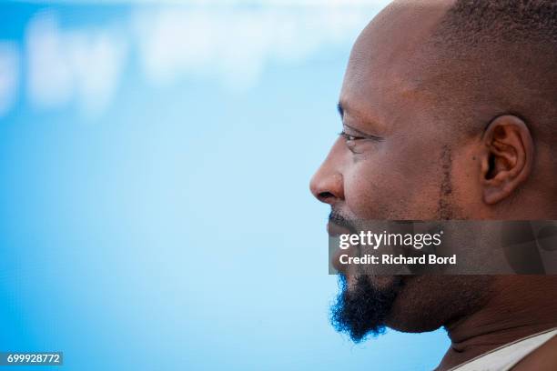 Grammy Award Winning Musician Wyclef Jean speaks during the Cannes Lions Festival 2017 on June 22, 2017 in Cannes, France.