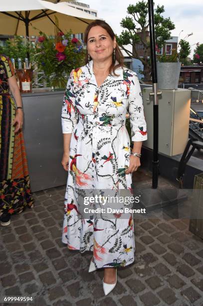 Alexandra Shulman attends British Vogue editor Alexandra Shulman's leaving party at Dock Kitchen on June 22, 2017 in London, England.