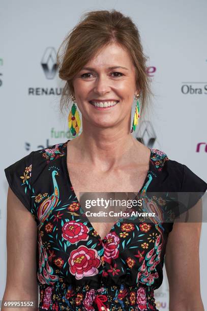 Nuria March attends the 'Get Best. Give Most' charity party at the French Embassy on June 22, 2017 in Madrid, Spain.