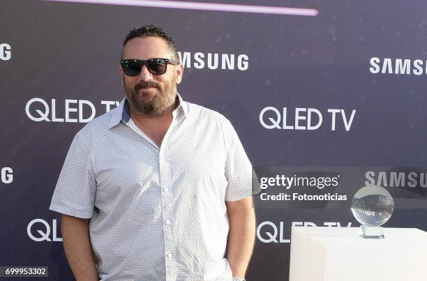 Pepon Nieto attends the 'Recuerdos En Alta Definicton' Samsung presentation photocall at the Emperador Hotel on June 22, 2017 in Madrid, Spain.