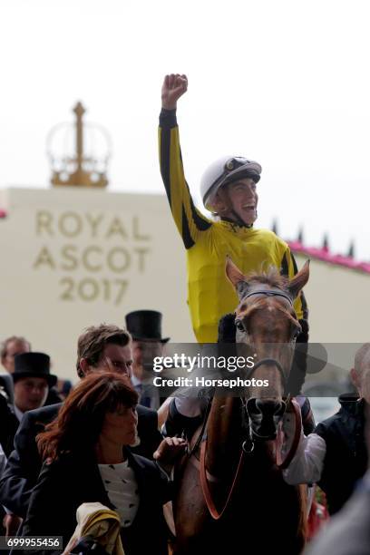 Big Orange with James Doyle up wins the Ascot Gold Cup at Ascot Racecourse on June 22, 2017 in Ascot, England.