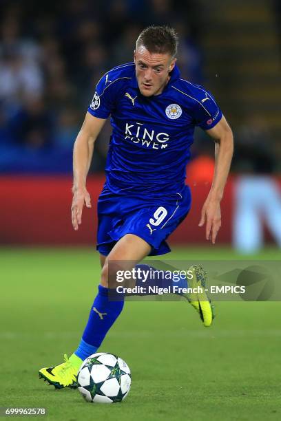 Leicester City's Jamie Vardy