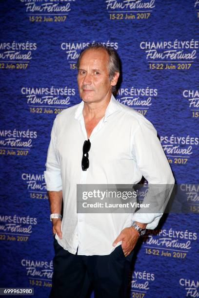 Actor Hyppolite Girardot attends Closing Ceremony of 6th Champs Elysees Film Festival on June 22, 2017 in Paris, France.