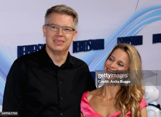 Frank Thelen and Nathalie Thelen-Sattler attend the Bertelsmann Summer Party at Bertelsmann Repraesentanz on June 22, 2017 in Berlin, Germany.