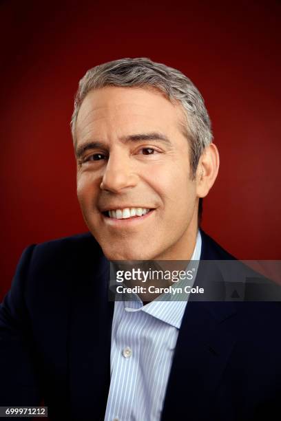 American talk show and radio host, author and producer Andy Cohen is photographed for Los Angeles Times on March 21, 2017 in New York City. PUBLISHED...