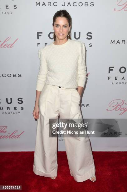 Amanda Peet attends "The Beguiled" New York Premiere at The Metrograph on June 22, 2017 in New York City.