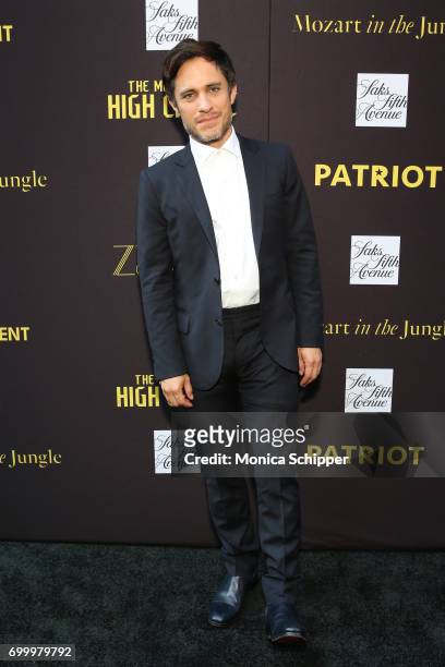 Actor Gael Garcia Bernal attends as SAKS FIFTH AVENUE celebrates potential EMMY nominees on June 22, 2017 in New York City.