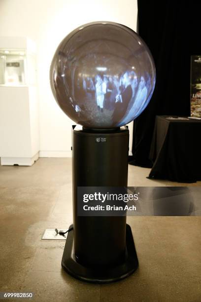 General view during day one of The Art of VR at Sotheby's on June 22, 2017 in New York City.