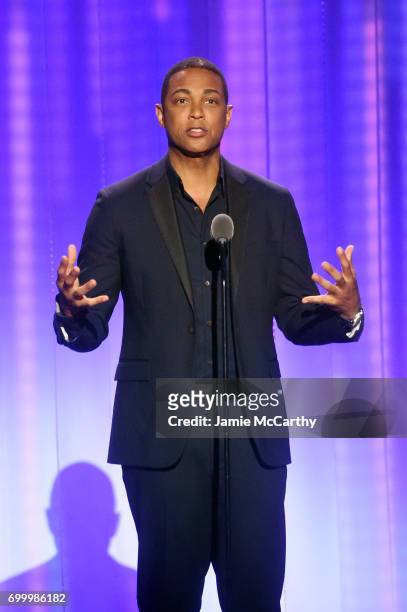 Don Lemon speaks onstage at the Logo's 2017 Trailblazer Honors event at Cathedral of St. John the Divine on June 22, 2017 in New York City.