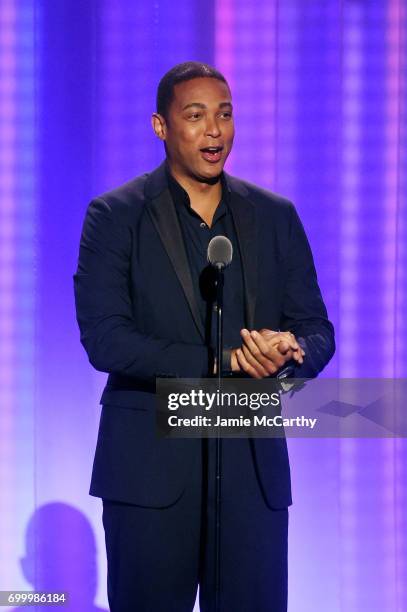 Don Lemon speaks onstage at the Logo's 2017 Trailblazer Honors event at Cathedral of St. John the Divine on June 22, 2017 in New York City.