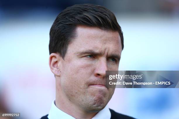 Wigan Athletic manager Gary Caldwell