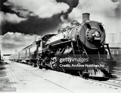 Illinois Central Railroad Train