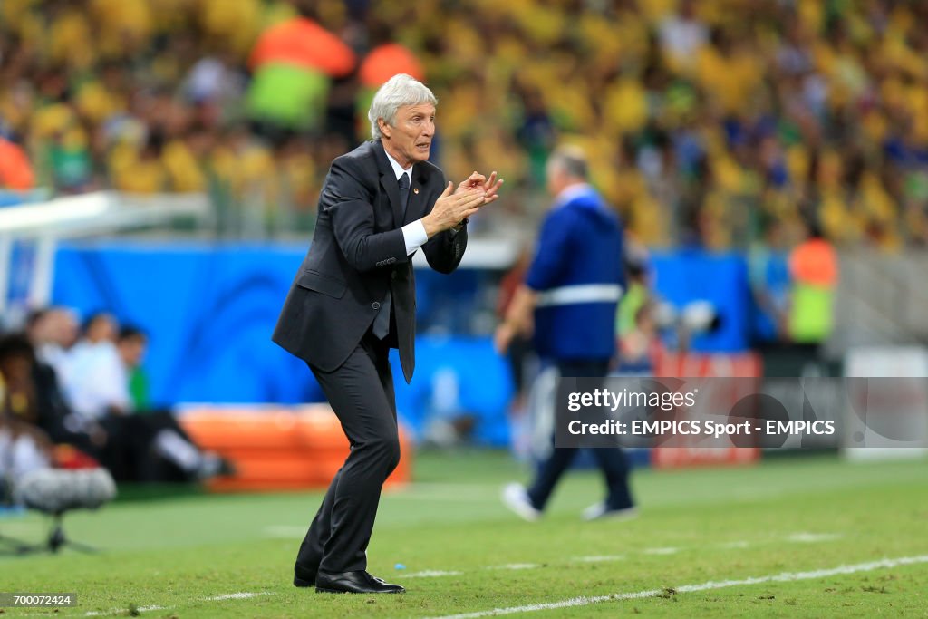 Soccer - FIFA World Cup 2014 - Quarter Final - Brazil v Colombia - Estadio Castelao