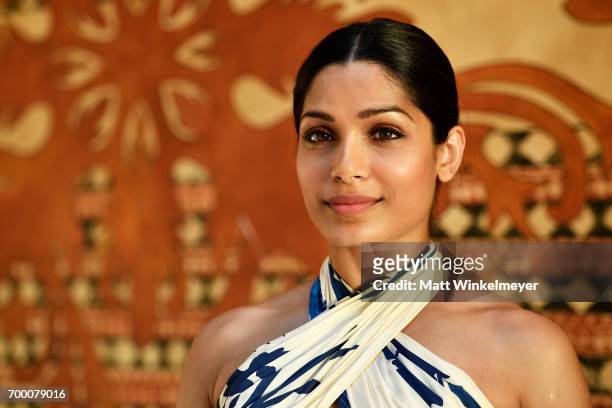 Freida Pinto, recipient of the Shining Star Award, attends day two of the 2017 Maui Film Festival at Wailea on June 22, 2017 in Wailea, Hawaii.