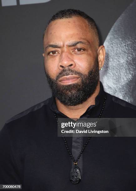 Rapper The D.O.C. Attends the premiere of HBO's "The Defiant Ones" at the Paramount Theatre on June 22, 2017 in Hollywood, California.