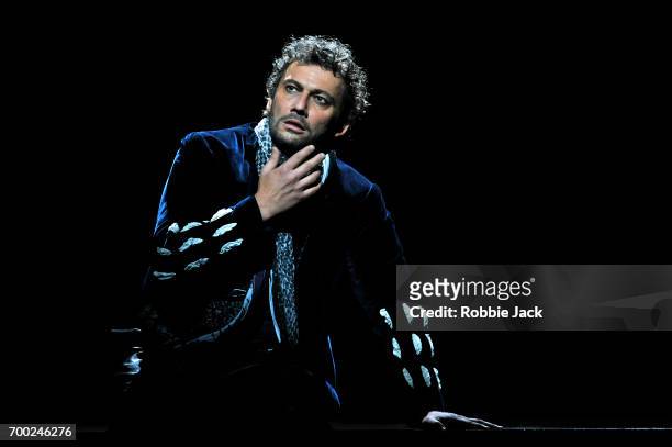 Jonas Kaufmann as Otello in the Royal Opera's production of Giuseppe Verdi's Othello directed by Keith Warner and conducted by Antonio Pappano at The...