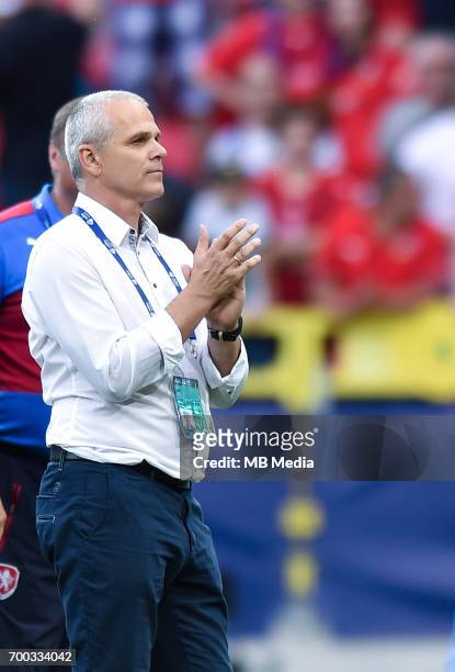 Vitezslav Lavicka during the UEFA European Under-21 match between Czech Republic and Italy on June 21, 2017 in Tychy, Poland.