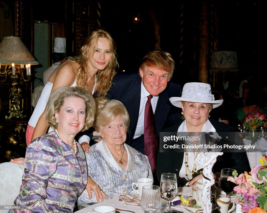 Trump Family & Friends At Mar-A-Lago