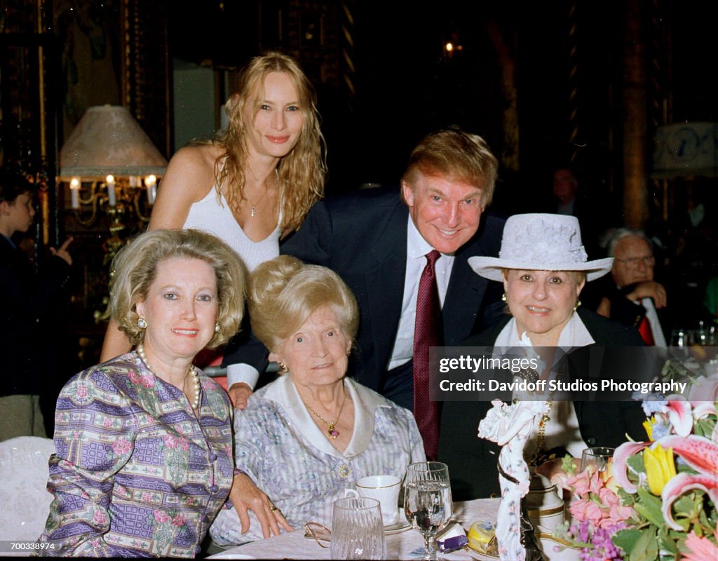 Trump Family & Friends At Mar-A-Lago