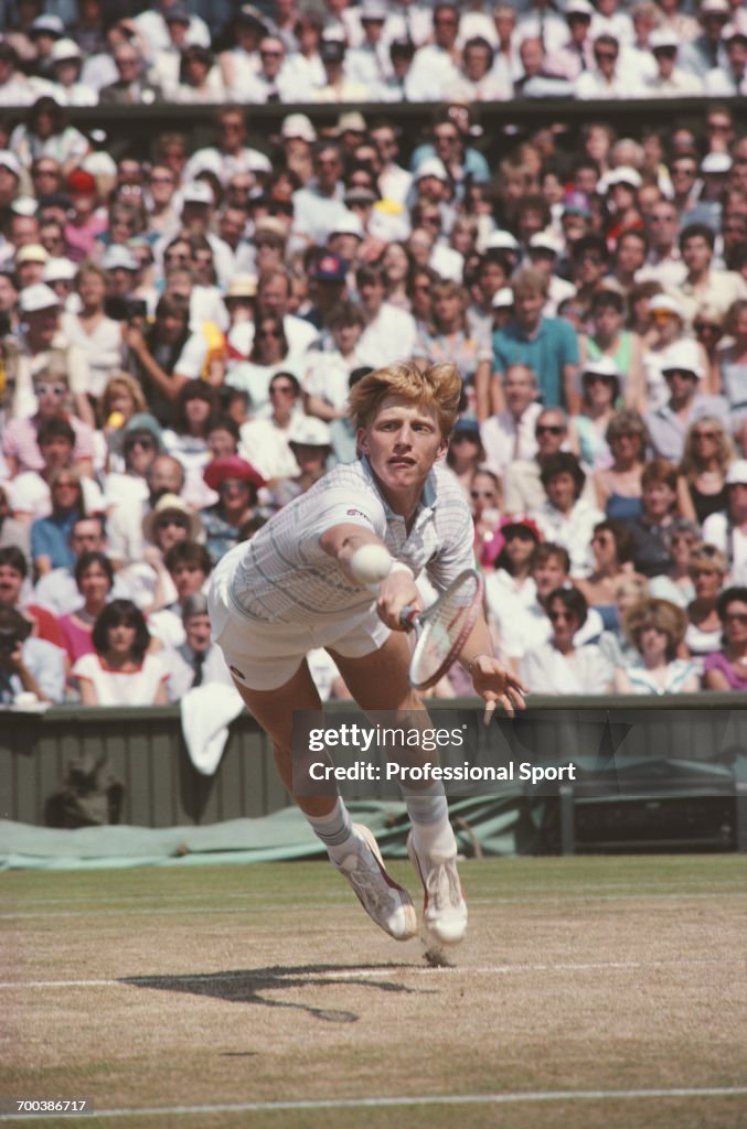 Boris Becker Wins 1985 Wimbledon Championships