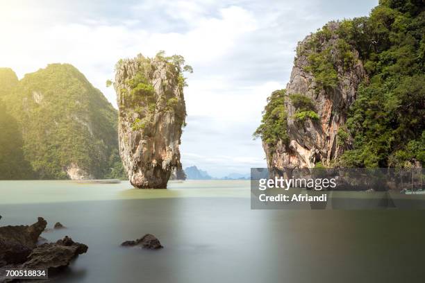khao phing kan island, thailand - james bond island stock pictures, royalty-free photos & images