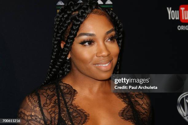 Singer Brooke Valentine attends the screening of "King Of The Dance Hall" at TCL Chinese 6 Theatres on June 22, 2017 in Hollywood, California.