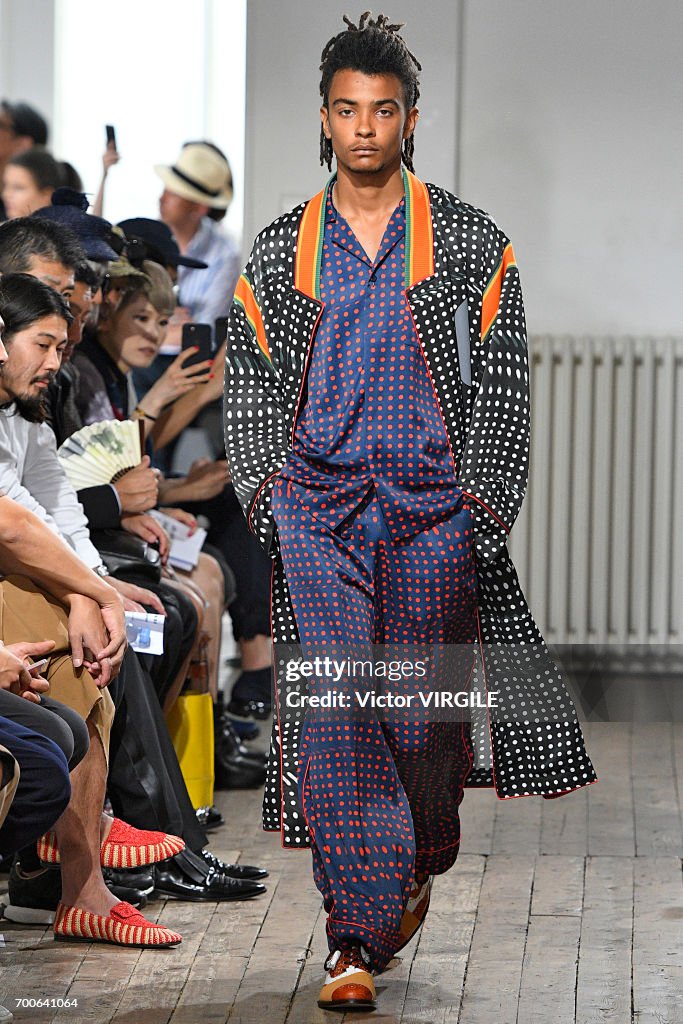 Facetasm : Runway - Paris Fashion Week - Menswear Spring/Summer 2018