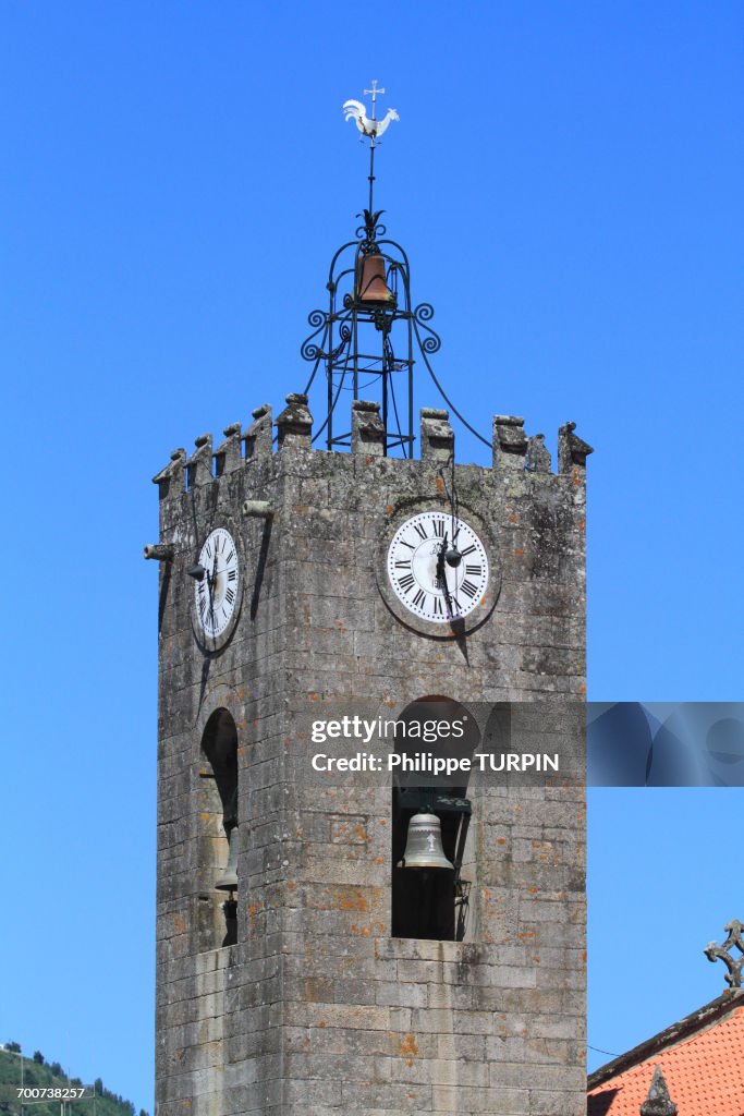Portugal, Viano do Castelo district, Ponte do Lima. The oldest city of Portugal. Igreja Matriz