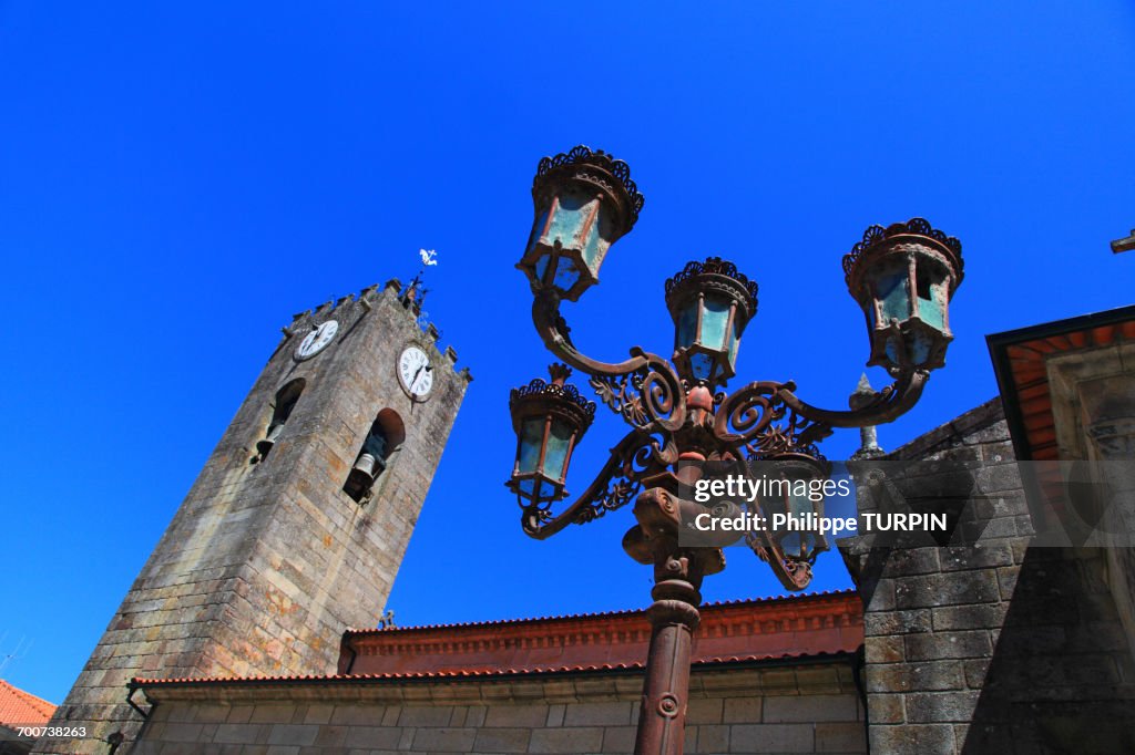 Portugal, Viano do Castelo district, Ponte do Lima. The oldest city of Portugal. Igreja Matriz