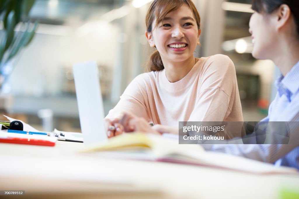 Women who work in the Office