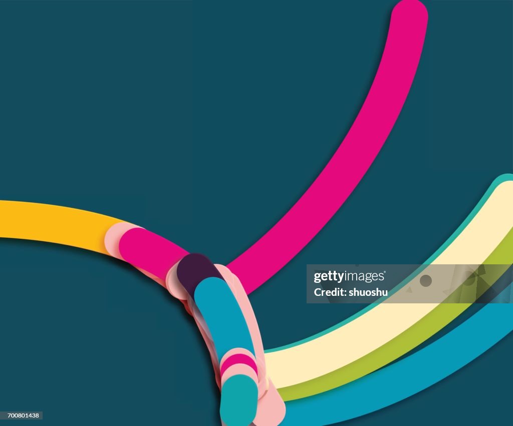 Color Curves Vector Color Curve Stripe Pattern Background High-Res Vector Graphic - Getty ...