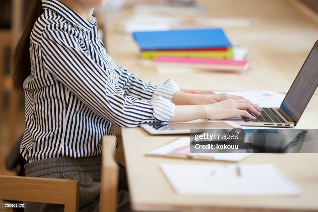 Women who work in the Office