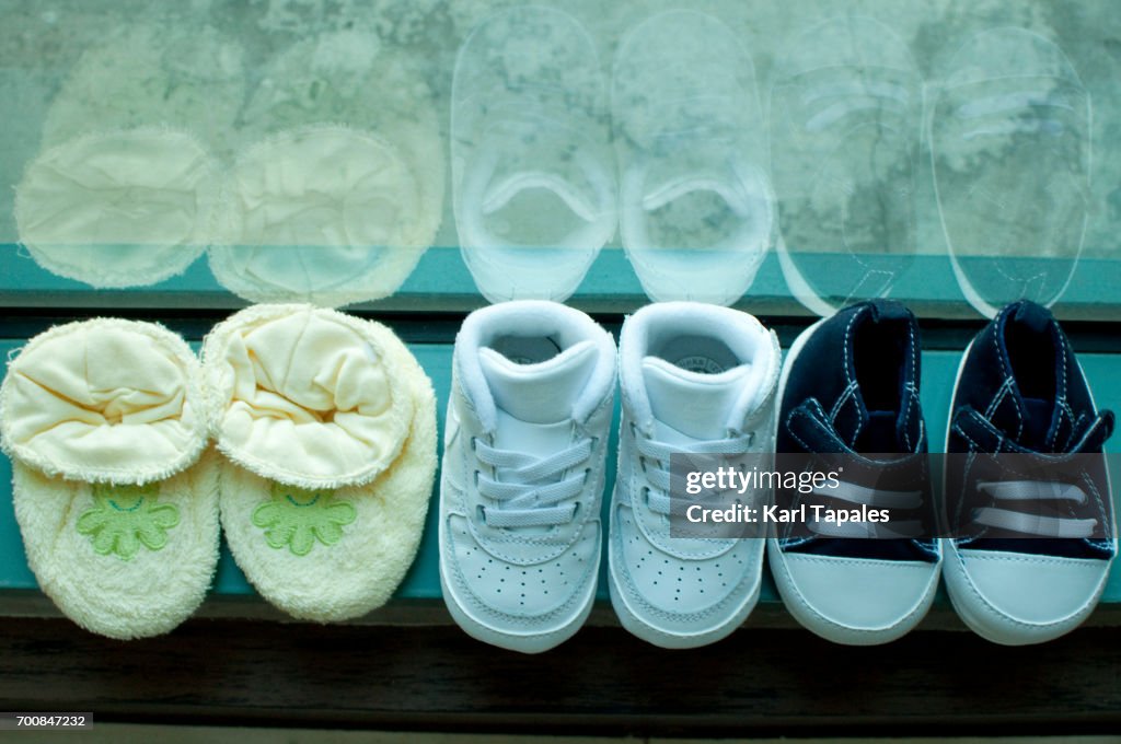 Baby shoes collection