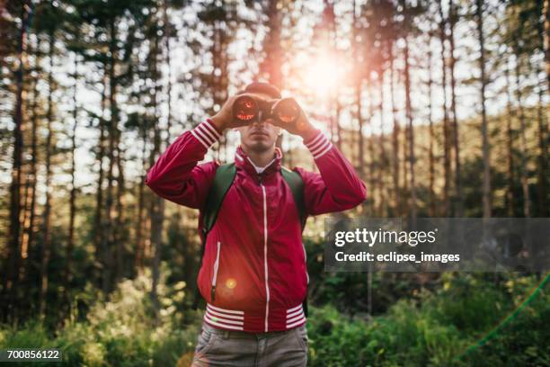 Explorer Facing Back 131 Explorer Binoculars From Behind Stock Photos, High-Res Pictures ...