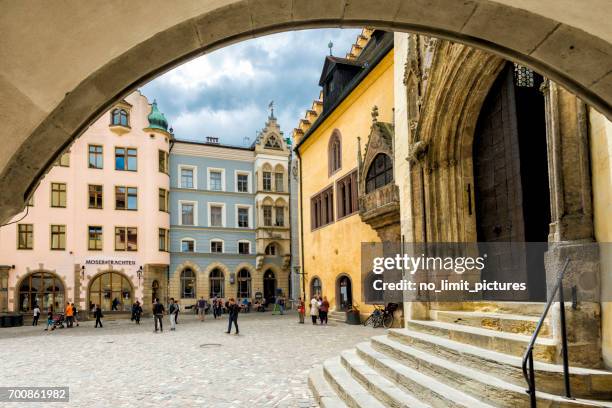 regensburg old town hall - regensburg stock pictures, royalty-free photos & images