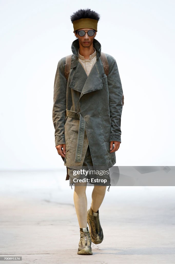 Boris Bidjan Saberi : Runway - Paris Fashion Week - Menswear Spring/Summer 2018