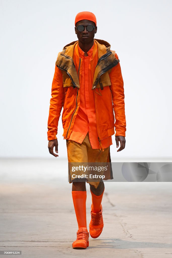 Boris Bidjan Saberi : Runway - Paris Fashion Week - Menswear Spring/Summer 2018