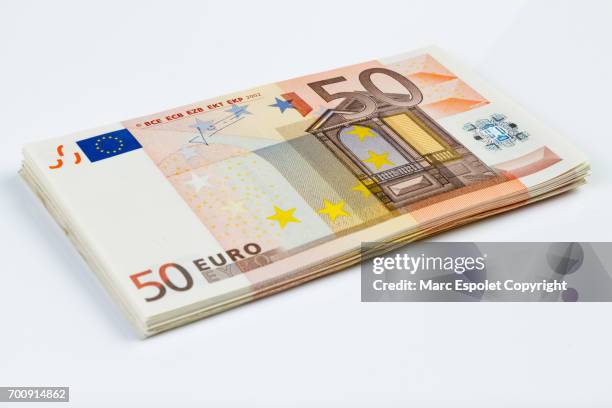 european currency - euroscheine stock-fotos und bilder