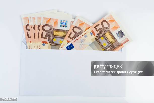 european currency - five hundred euro banknote stock pictures, royalty-free photos & images