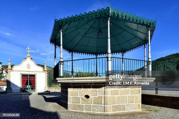 manteigas bandstand - musikestrad bildbanksfoton och bilder