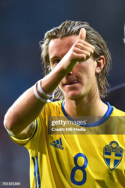 Martin Chrien during the UEFA European Under-21 match between Slovakia and Sweden at Arena Lublin on June 22, 2017 in Lublin, Poland.