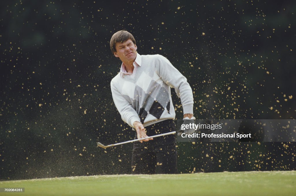 Nick Faldo At 1986 European Open