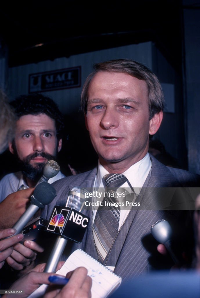 The 1980 Democratic National Convention held at Madison Square Garden...