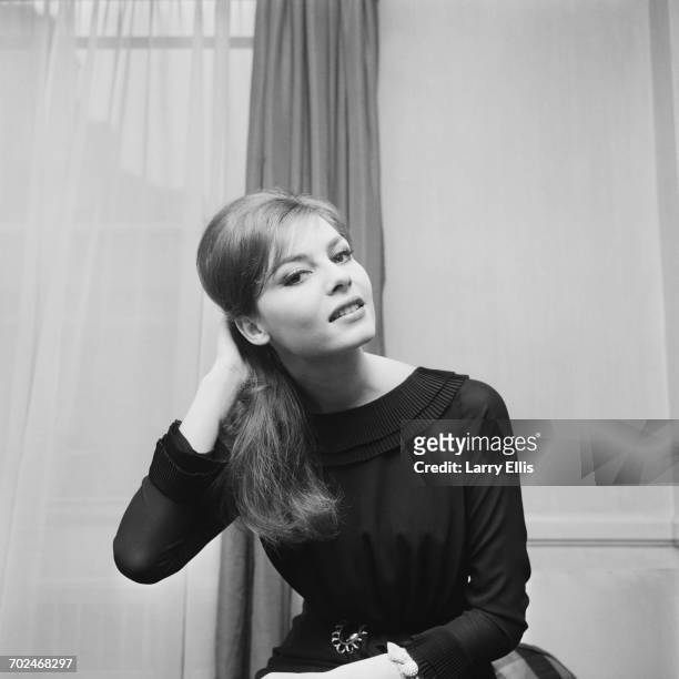 French actress Michèle Mercier, UK, 25th February 1964.