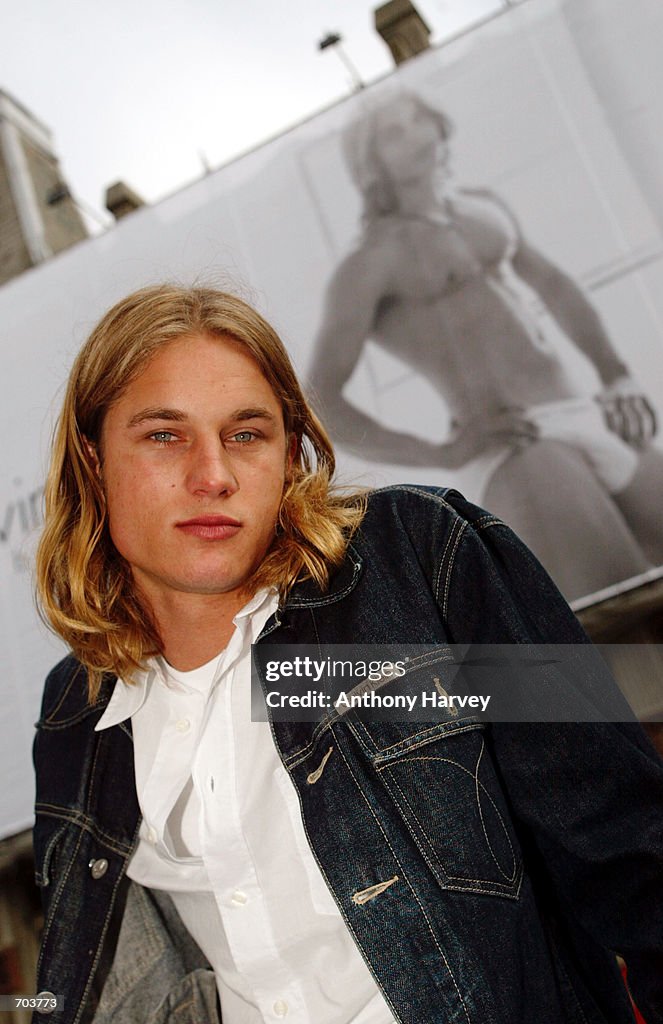 Australian model Travis Fimmel, the first new male face of Calvin... News  Photo - Getty Images